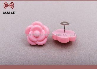 China Da flor cor-de-rosa contra-roubo magnética do alarme de EAS etiqueta dura do RF para fundamentos do reparo fornecedor