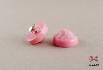 China Forma dura cor-de-rosa da flor da etiqueta de EAS RFID compatível com o limpador de nódoas magnético super fornecedor