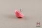 Forma dura cor-de-rosa da flor da etiqueta de EAS RFID compatível com o limpador de nódoas magnético super fornecedor